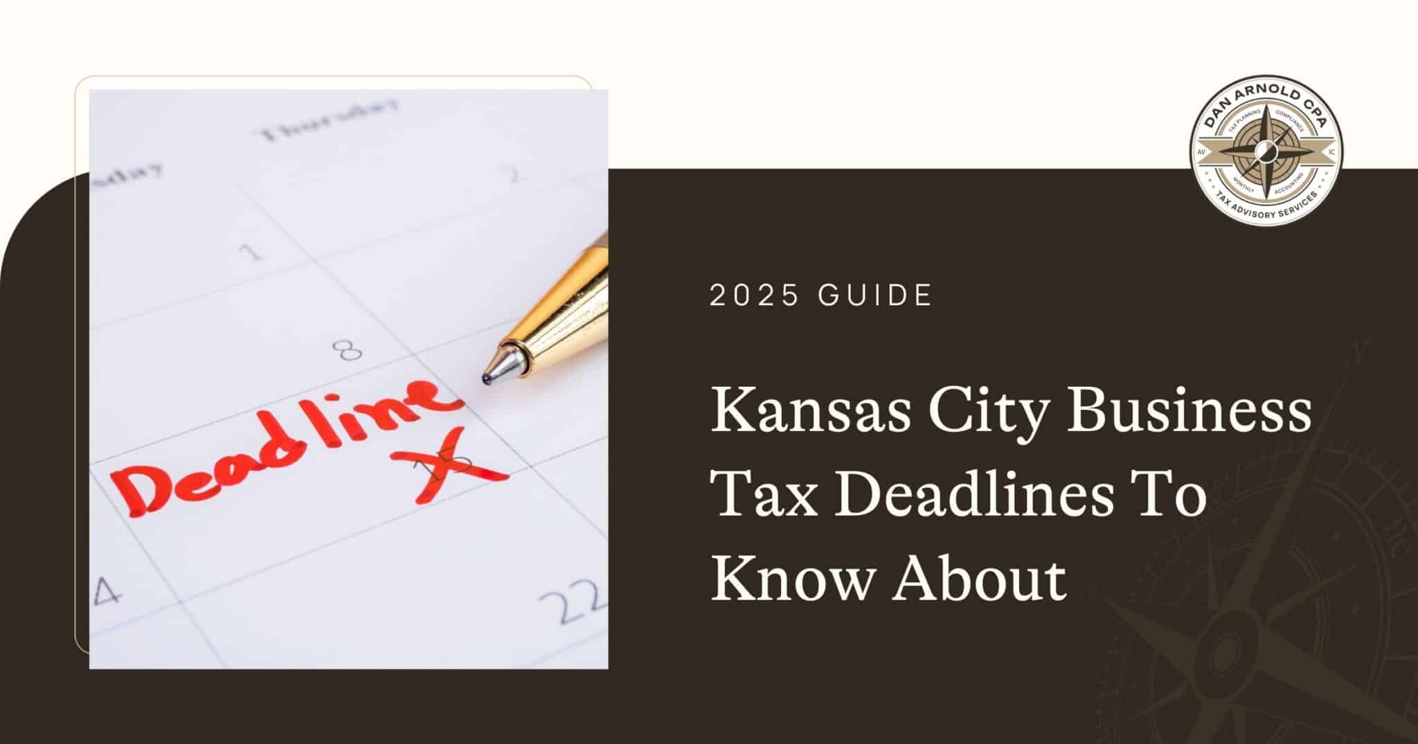 business tax deadlines